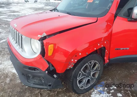 2016 Jeep Renegade Limited z USA, uszkodzony, nr VIN ZACCJBDT7GPC85665